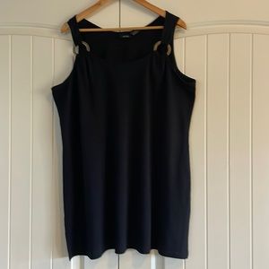 Swimsuit cover-up, black, women’s large